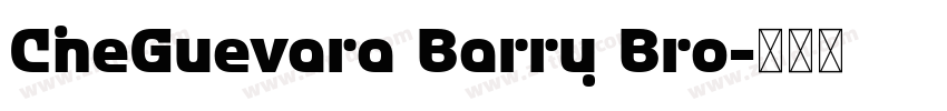 CheGuevara Barry Bro字体转换
